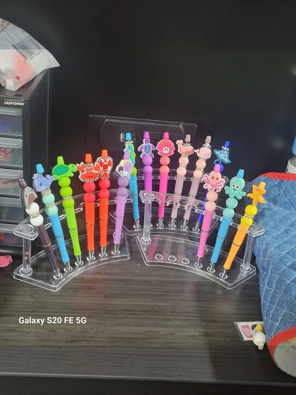 Handmade Sealife Beaded Pens